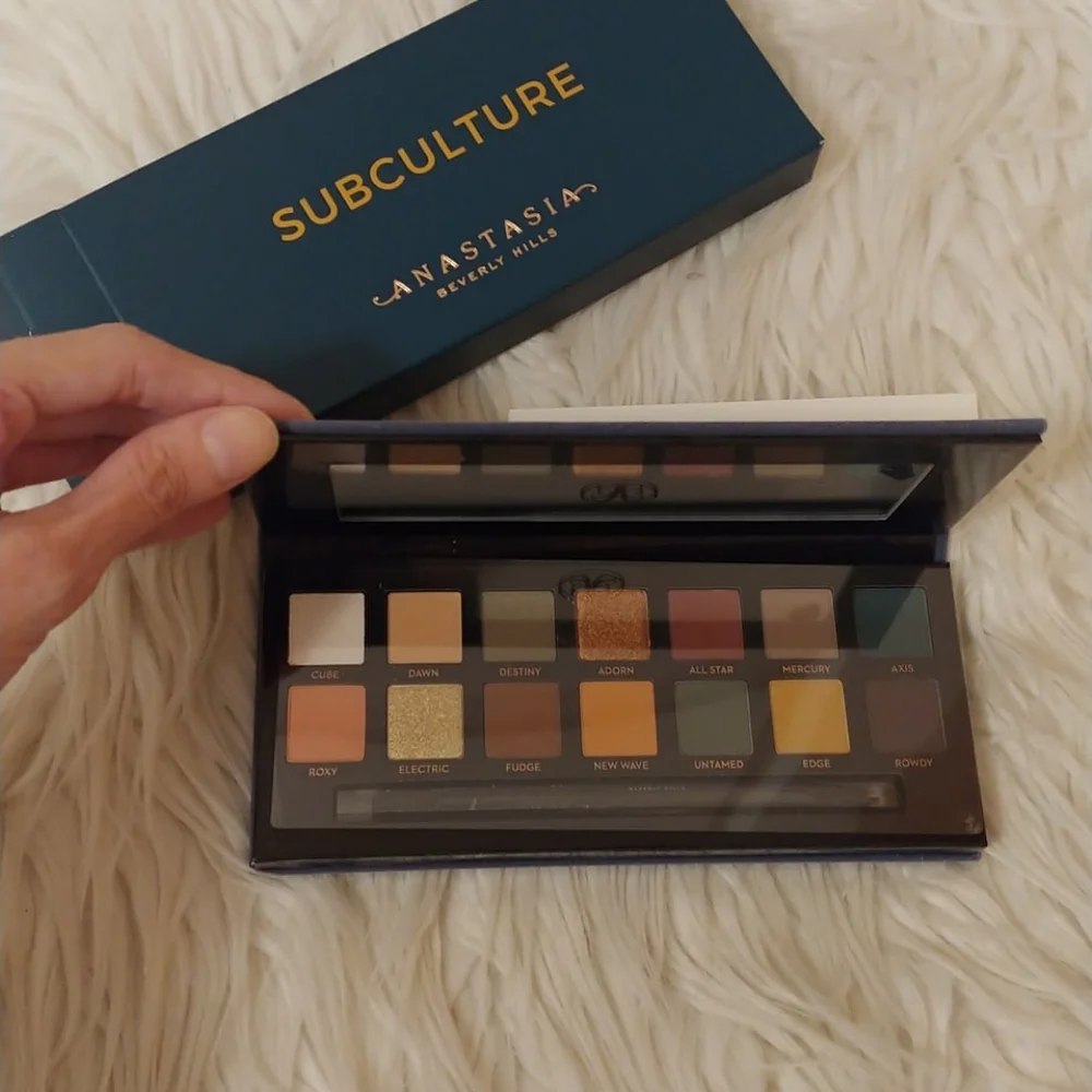 💖FIRM! NWT ANASTASIA BEVERLY HILLS SUBCULTURE EYESHADOW PALATTE (DISCONTINUED)